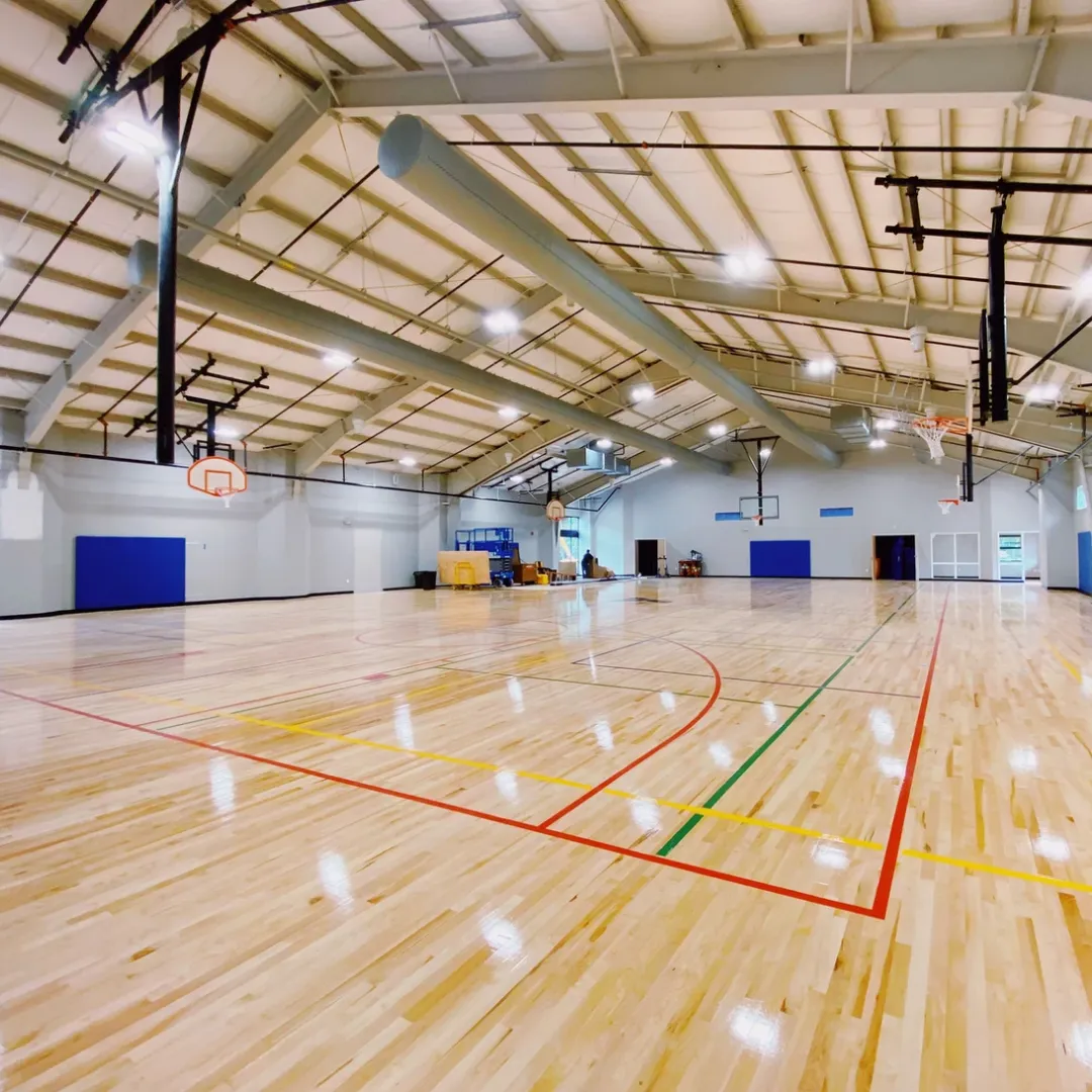 photo of an empty gymnasium