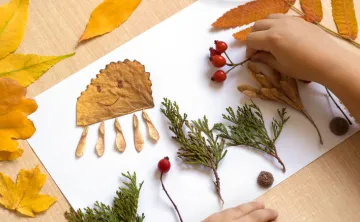 photo of nature crafts